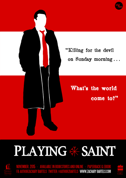 Playing Saint. Killing for the devil on Sunday morning...what's the world come to?